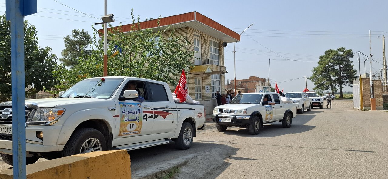 رزمایش «کاروان بزرگ زکات» در شهرستان کلاله برگزار شد