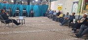 برپایی میز ارتباطات مردمی کمیته امداد بردسکن در دو روستای خمی و باب‌الحکم