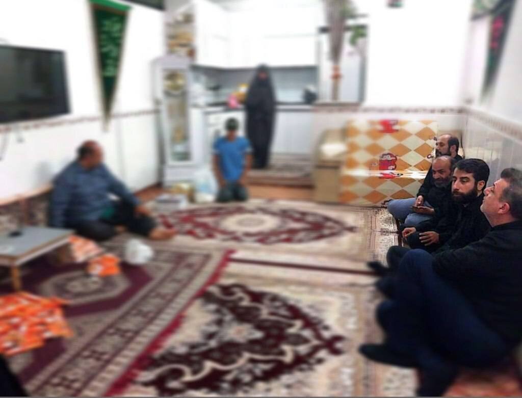 دیدار مدیرکل کمیته امداداستان تهران با خانواده مددجوی قیامدشتی