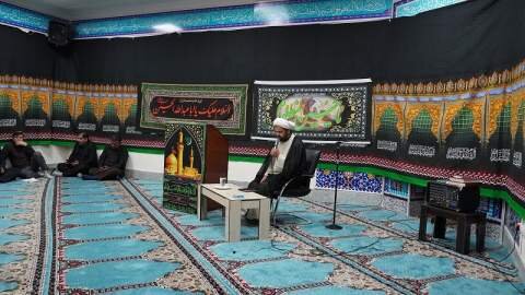 مراسم زیارت عاشورا و عزاداری سیدالشهدا(ع)