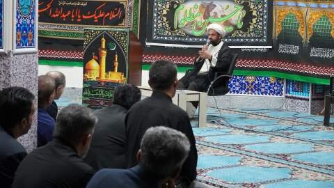 مراسم زیارت عاشورا و عزاداری سیدالشهدا(ع)