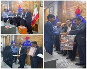 تقدیر و تجلیل سازمان منطقه ویژه اقتصادی انرژی پارس از نخبگان علمی و فرهنگی کمیته امداد استان بوشهر