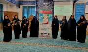 دوره آموزش نظامی تیراندازی بانوان بسیجی کمیته امداد خراسان شمالی برگزار شد