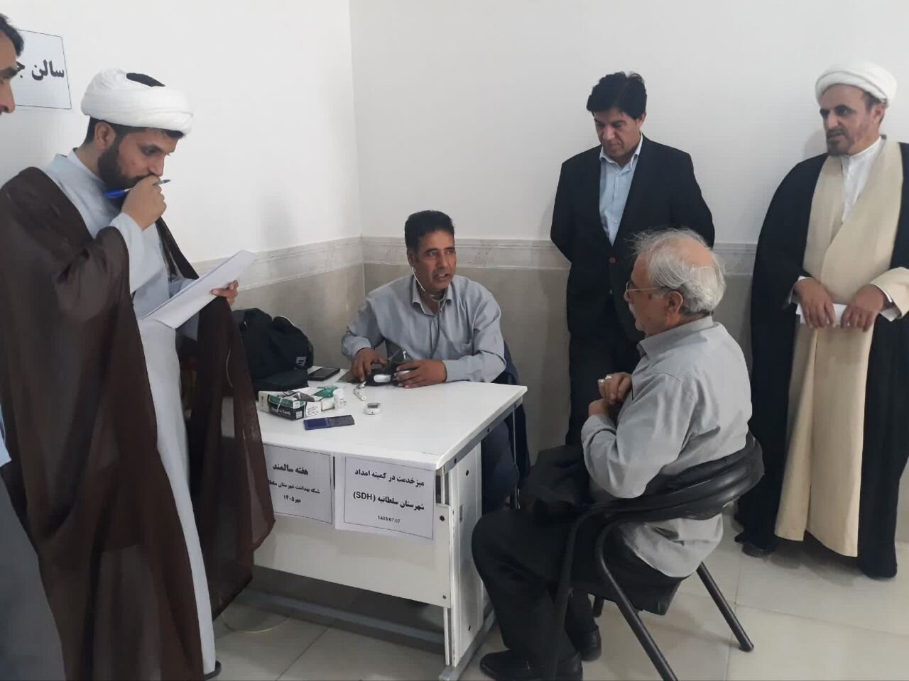 برگزاری آیین نکوداشت هفته سالمند و دفاع مقدس در سلطانیه