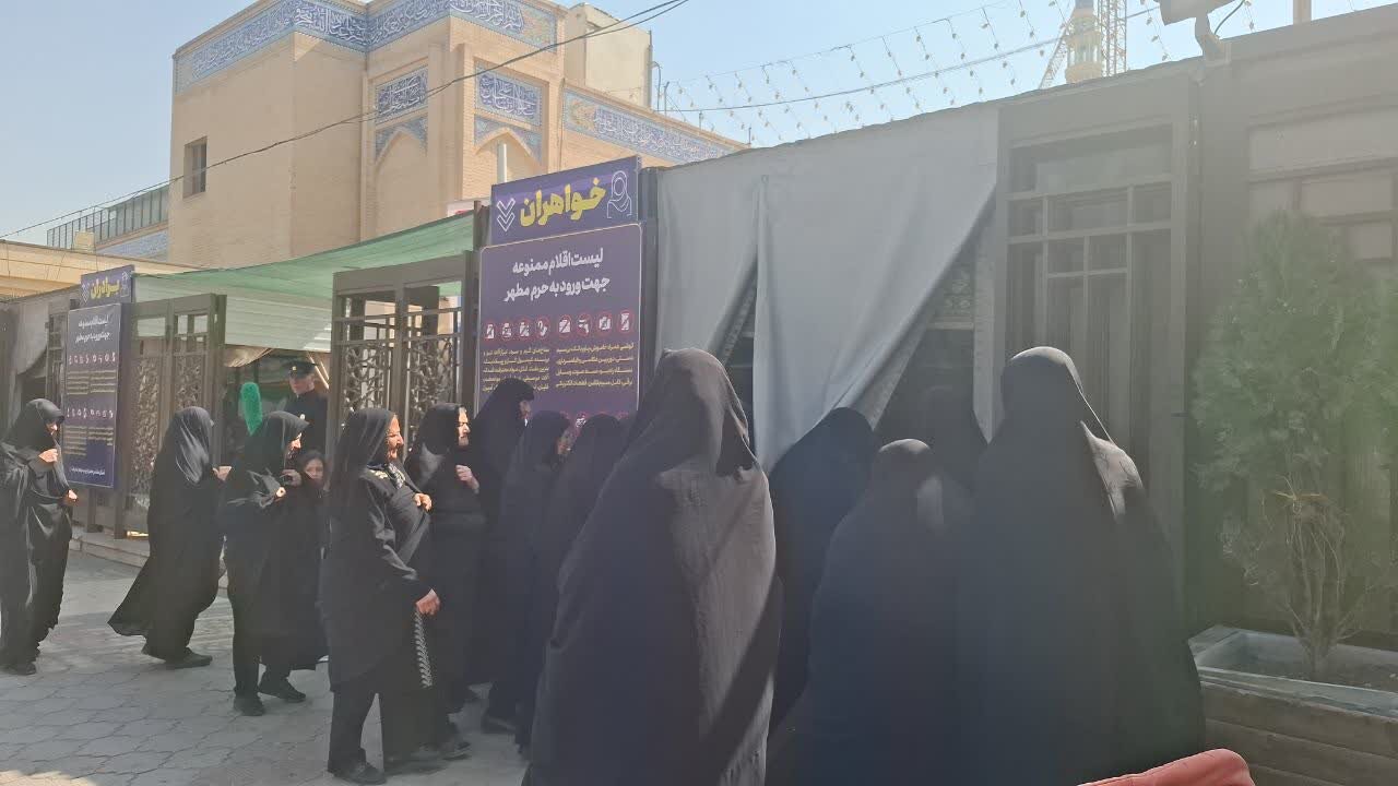 هم‌نشینی سالمندان تحت حمایت کمیته امداد دهاقان با عطر معنویت در آستان حضرت زینب(س)
