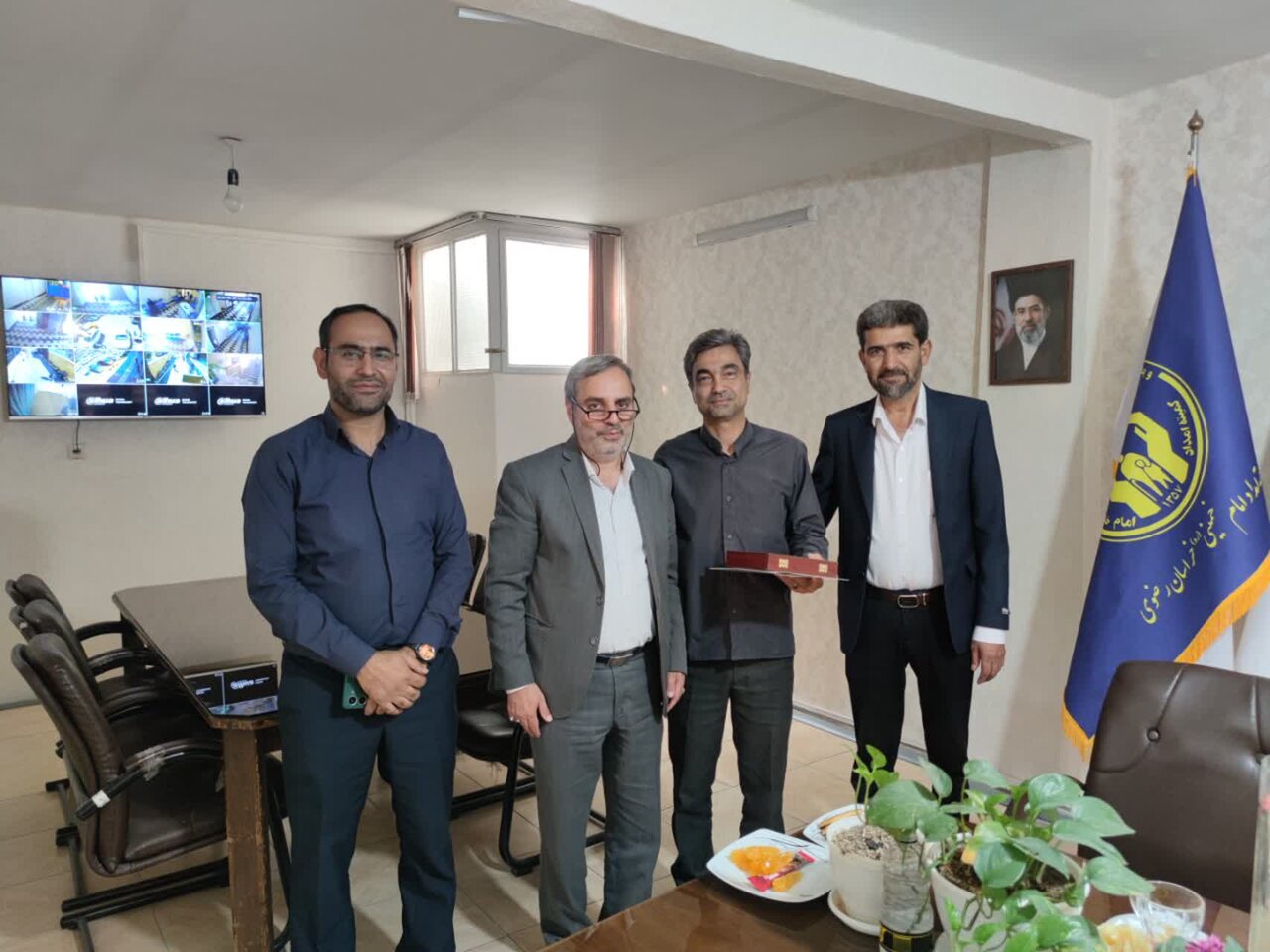 تقویت ارتباط با حامیان طرح اکرام در اداره یک مشهد
