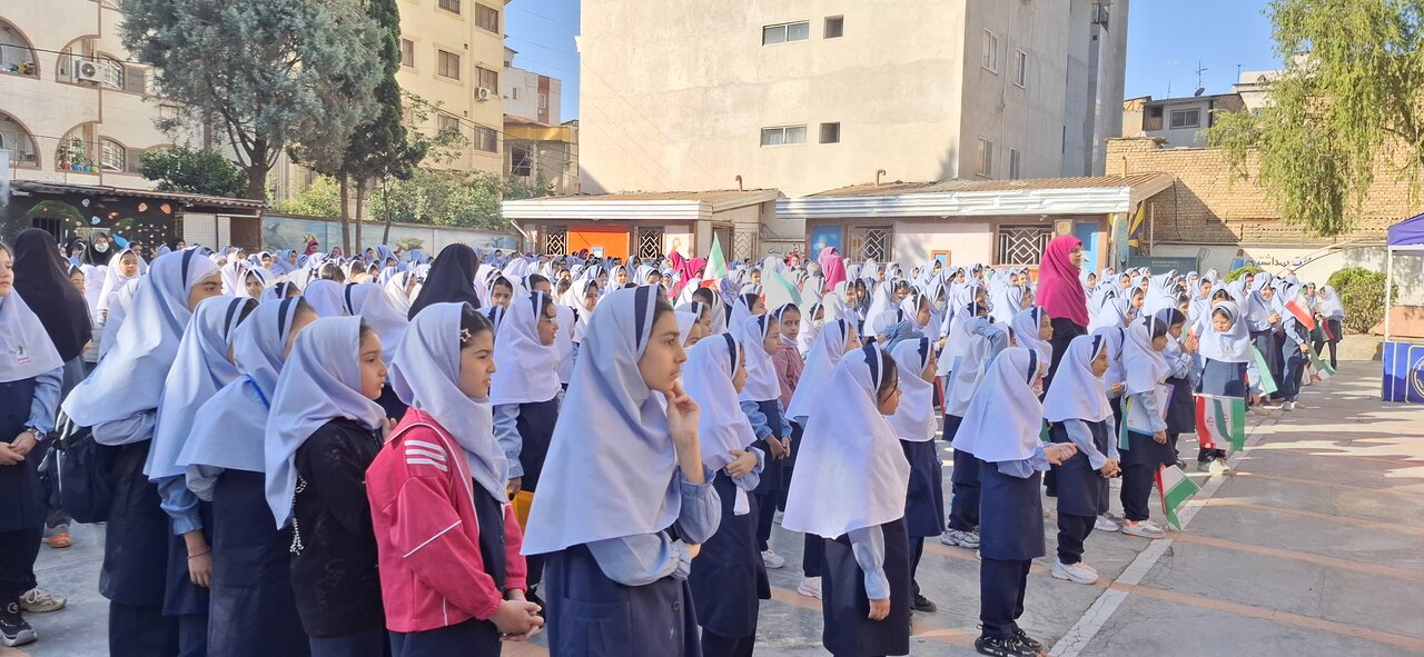 زنگ عاطفه‌ها در مدارس استان گلستان  نواخته شد