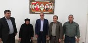 گرامی‌داشت یاد مدافعان امنیت و پیگیری رفاه سالمندان در ایوان توسط مدیرکل کمیته امداد ایلام