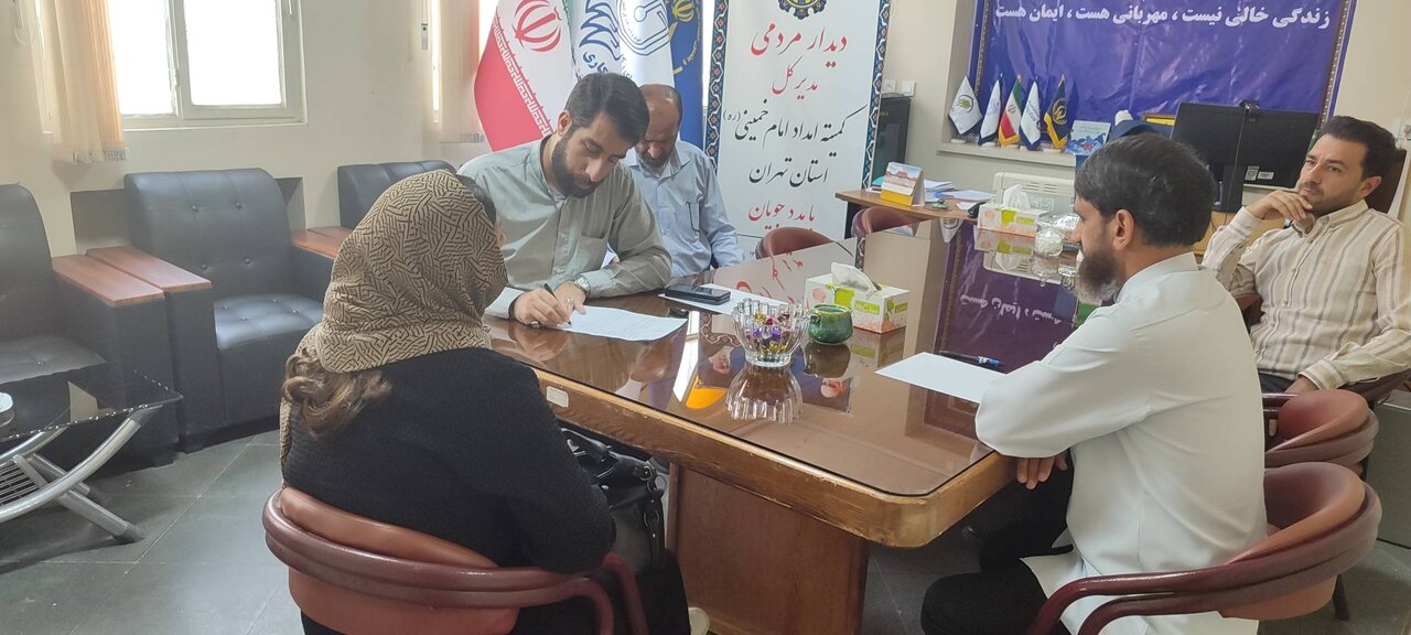 برگزاری دیدار مردمی مدیرکل کمیته امداد استان تهران در حسن آباد _ ۱۴٠۵/٠۷/۱۵