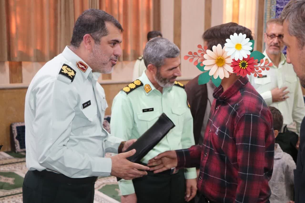 میزبانی فرماندهی مراکز آموزش فراجا از کودکان تحت حمایت کمیته امداد در اراک