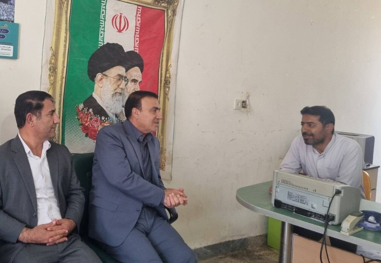 حضور مدیرکل کمیته امداد کهگیلویه و بویراحمد در شهر قلعه رئیسی