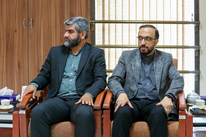 دیدار رئیس کمیته امداد با نماینده مردم هشترود و چاراویماق در مجلس شورای اسلامی