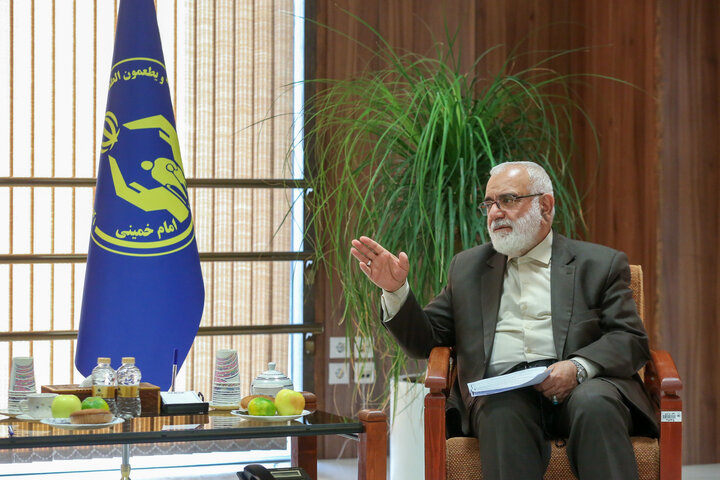 دیدار رئیس کمیته امداد با نماینده مردم هشترود و چاراویماق در مجلس شورای اسلامی