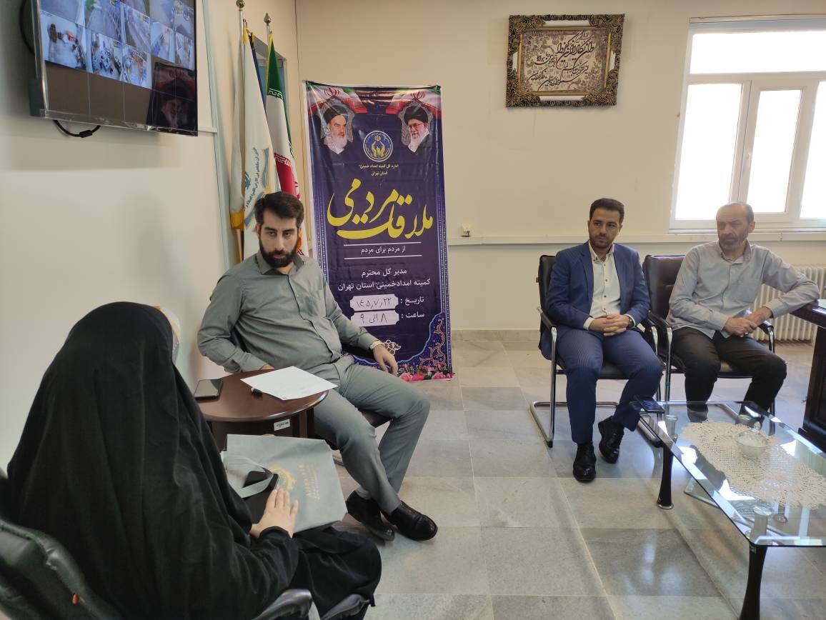 *📸 برگزاری برنامه دیدار مردمی مدیرکل کمیته امداد استان تهران در شهرستان دماوند*