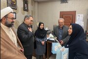 تجلیل مدیرکل کمیته امداد یزد از پرستاران و کادر درمان بیمارستان افشار
