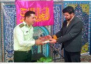 تجلیل کمیته امداد کوهسرخ از حافظان امنیت در هفته نیروی انتظامی