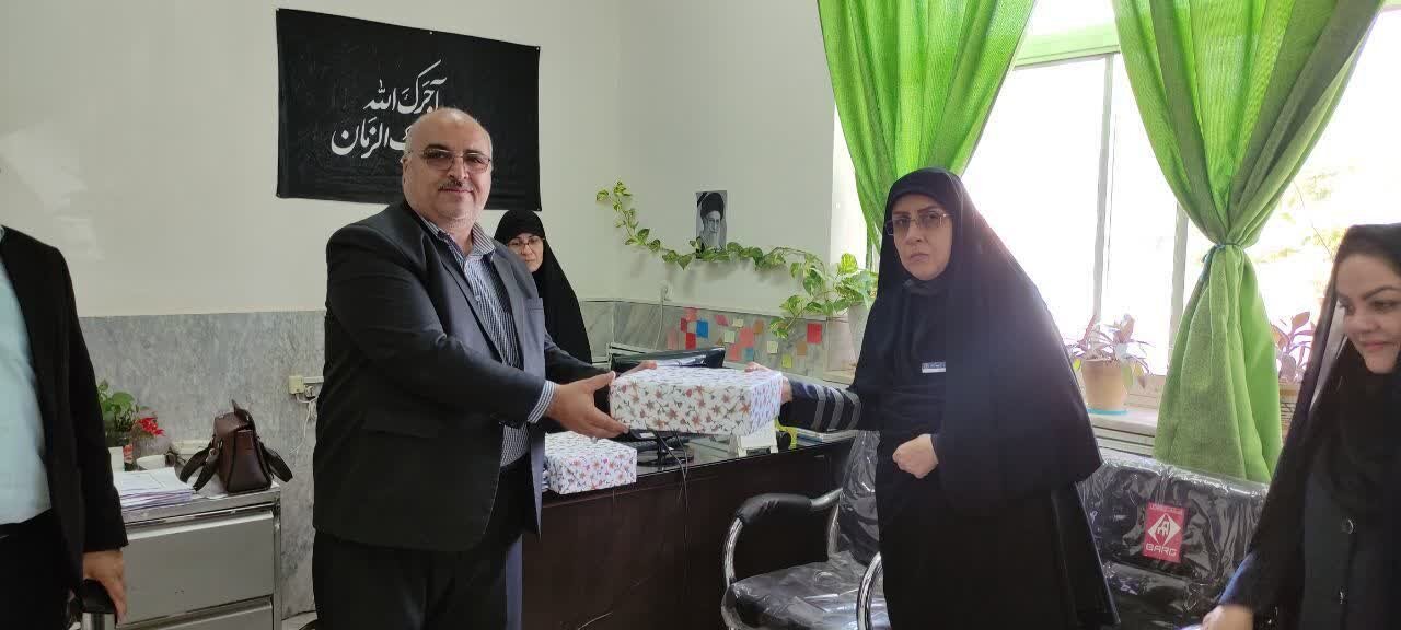 تجلیل از فرشتگان سلامت در بیمارستان شهید مدرس کاشمر