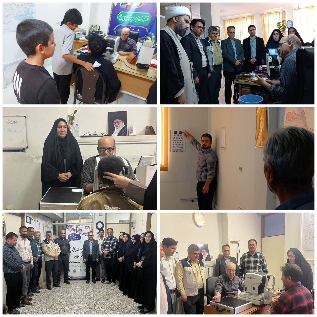 تداوم خدمات جهادی گروه «کیمیاگران» در گرمه و جاجرم؛ اهدای ۲۸۱ عینک به نیازمندان