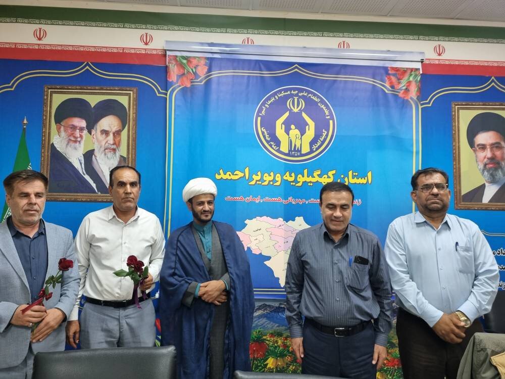 تجلیل از همکاران پرستار امدادگر حوزه درمان کمیته امداد کهگیلویه و بویراحمد به مناسبت روز پرستار