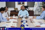 برگزاری هفتمین جلسه شورای املاک کمیته امداد استان بوشهر