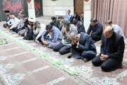 مراسم سوگواری ایام شهادت حضرت فاطمه زهرا (س) در کمیته امداد زنجان برگزار شد