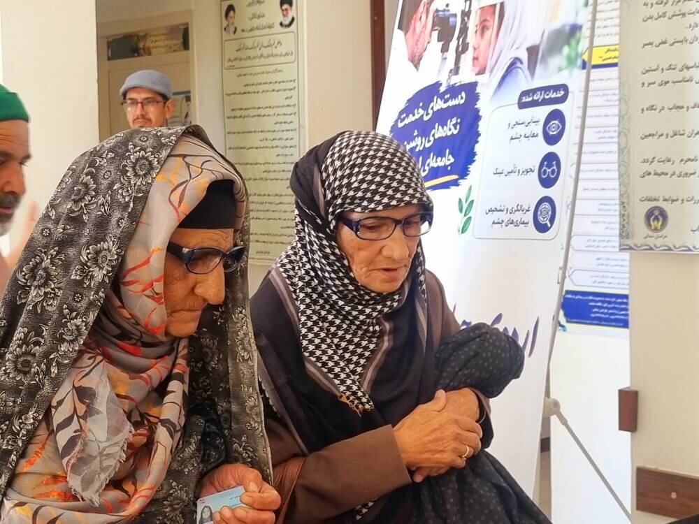 ثبت ۳۱۳ معاینه بینایی‌سنجی طی امروز در شهر لوجلی