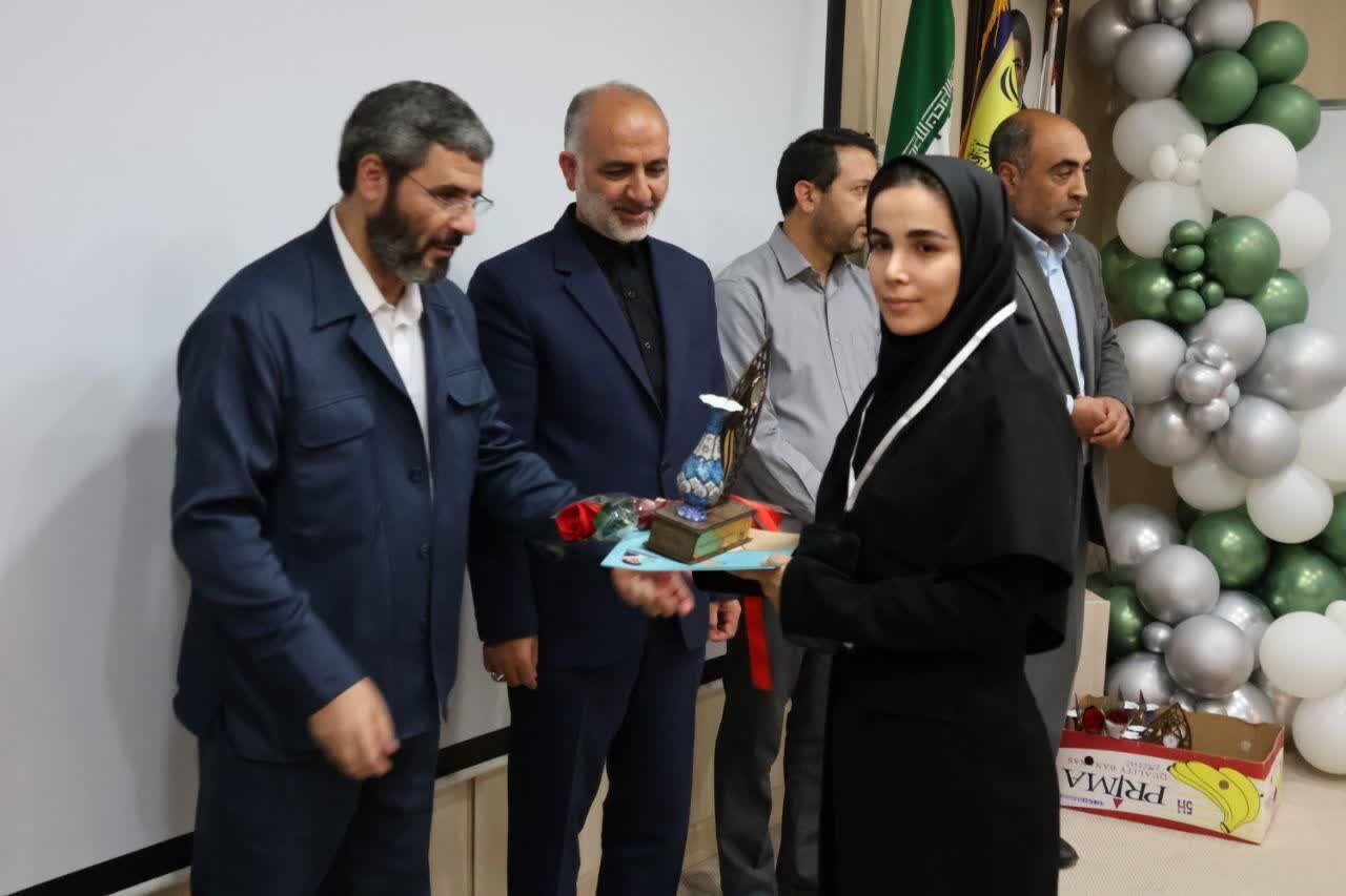 تجلیل از پرستاران حامی ایتام در بیمارستان بهمن زنجان