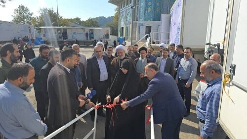 ارائه خدمات رایگان بیمارستان سیار بنیاد برکت به مددجویان کمیته امدادو اقشار کم‌برخوردار مازندران