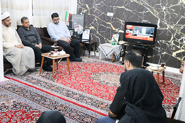 دیدار صمیمی مدیرکل کمیته امداد هرمزگان با خانواده‌های شهدای ناو «دنا» و تکریم ایثارگران